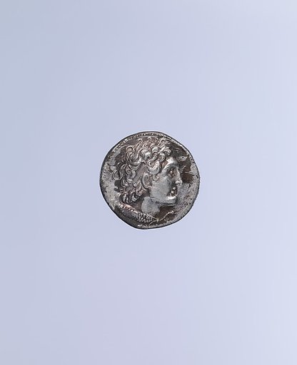 Silver tetradrachm of Ptolemy VIII Euergetes