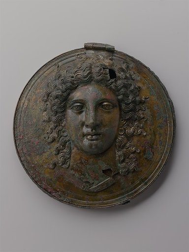Bronze box mirror