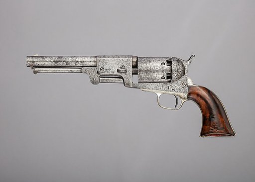 Colt Dragoon Percussion Revolver, Third Model, serial no. 13096