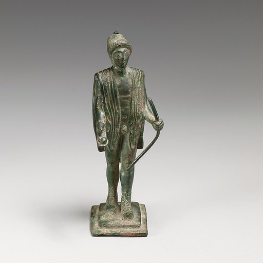 Bronze statuette of Apollo