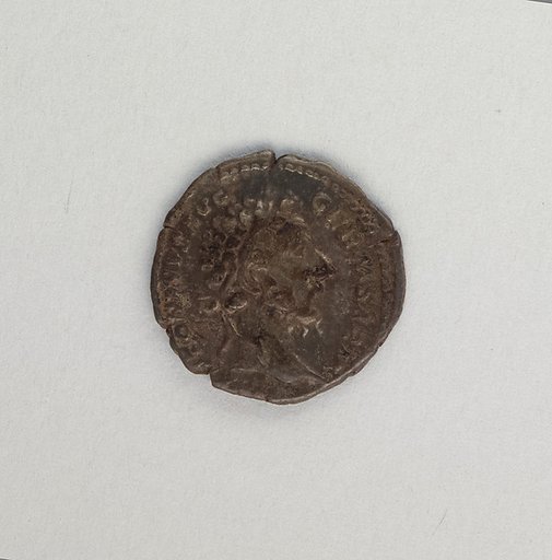 Silver denarius of Marcus Aurelius