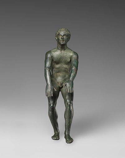 Bronze athlete