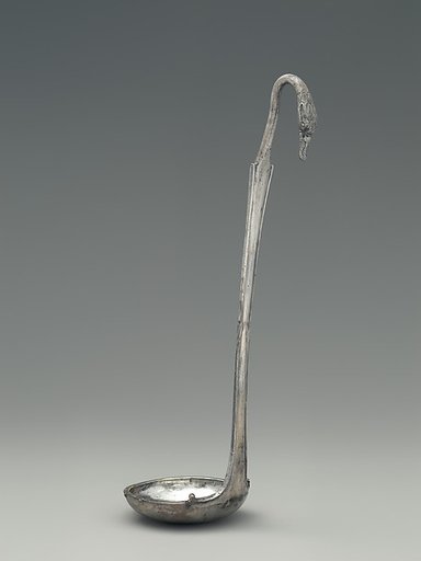 Silver kyathos (cup-shaped ladle)
