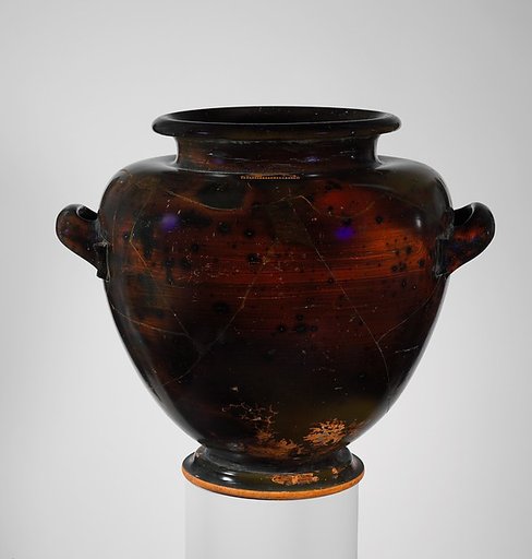 Terracotta stamnos (jar)