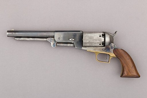 Colt Walker Percussion Revolver, serial no. 1017