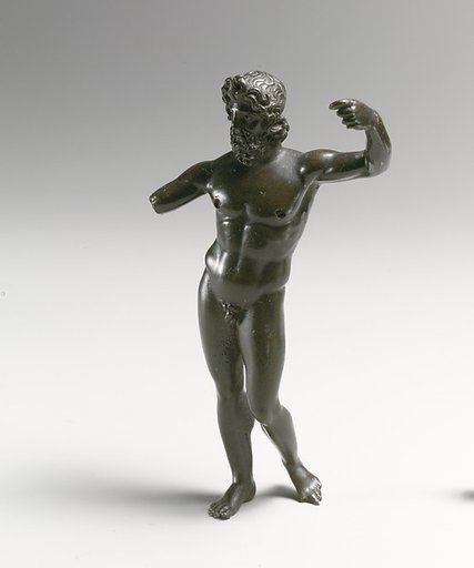 Bronze statuette of Neptune