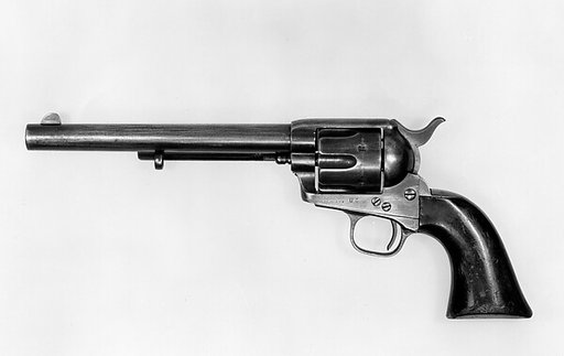 "Peacemaker" Colt Single-Action Army Revolver, serial no. 4519