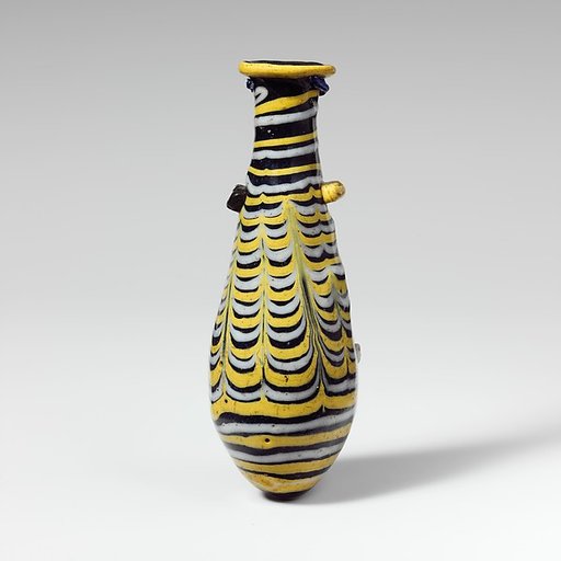 Glass alabastron (perfume bottle)