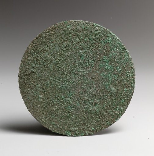 Bronze disk mirror