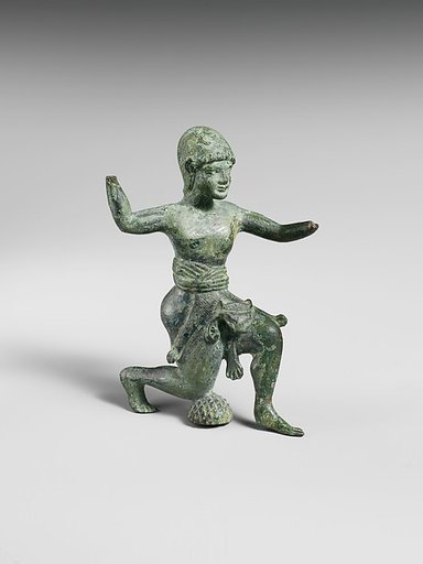 Bronze statuette of Herakles