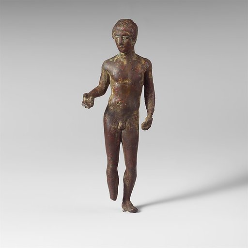 Statuette of a youth