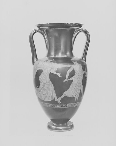 Terracotta Nolan neck-amphora (jar)