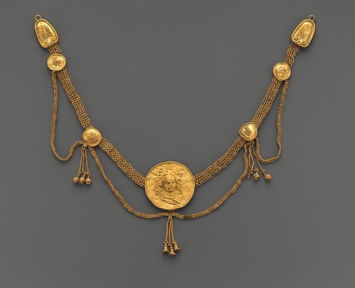 Gold necklace