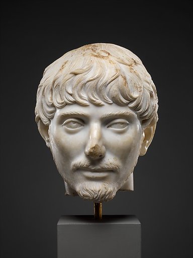 Marble portrait of a man