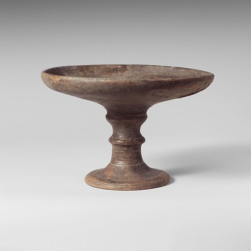 Stemmed dish