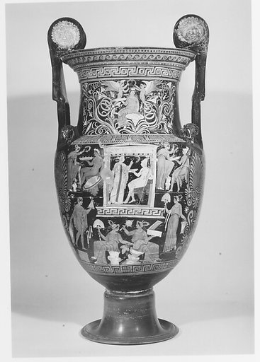 Terracotta volute-krater (mixing bowl)