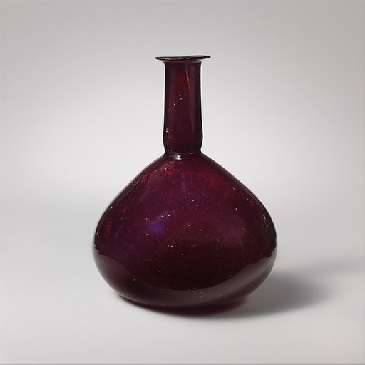 Glass perfume bottle
