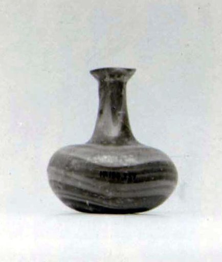 Glass mosaic perfume bottle