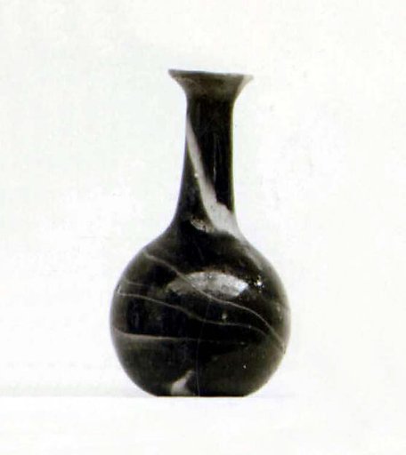Glass mosaic perfume bottle