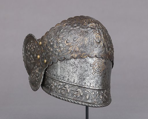 Right Poleyn (Knee Defense) from an Armor of Claude Gouffier (1501–1570)