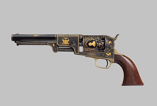 Colt Third Model Dragoon Percussion Revolver, serial no. 12406