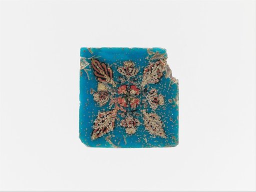 Glass mosaic inlay