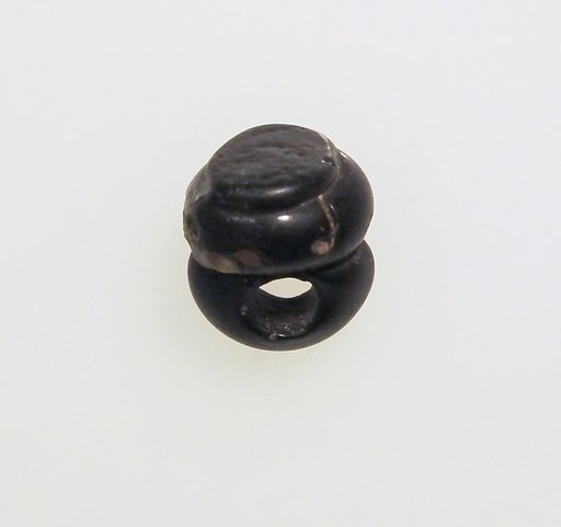 Glass pendant shaped like a jar