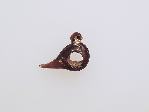 Glass pendant in the form of a bird