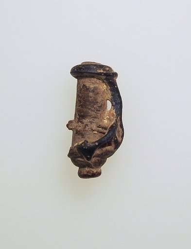 Glass pendant in the form of a vase
