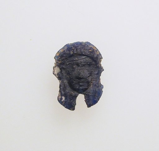 Glass double-headed pendant