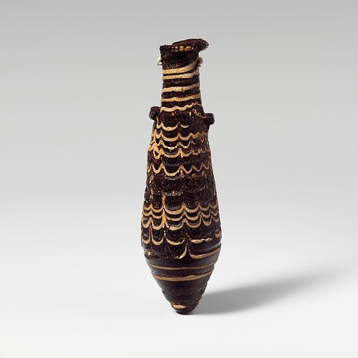 Glass alabastron (perfume bottle)