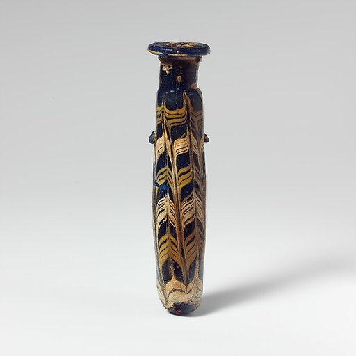Glass alabastron (perfume bottle)