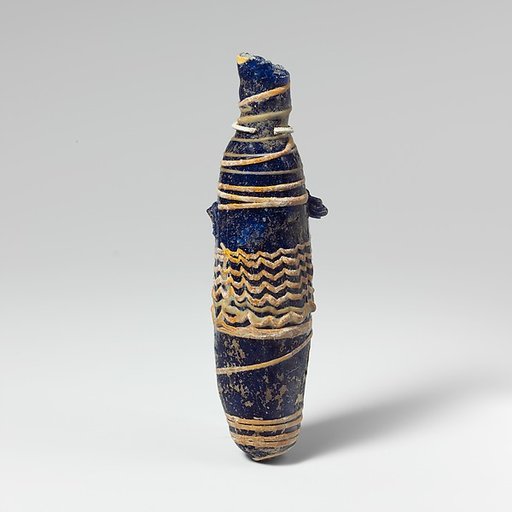 Glass alabastron (perfume bottle)