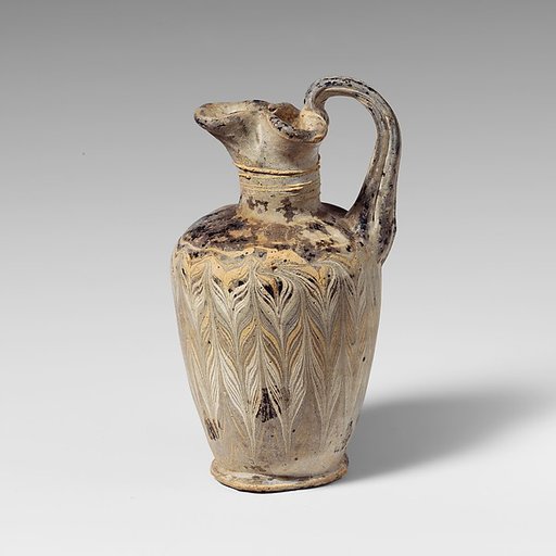 Glass oinochoe (perfume jug)