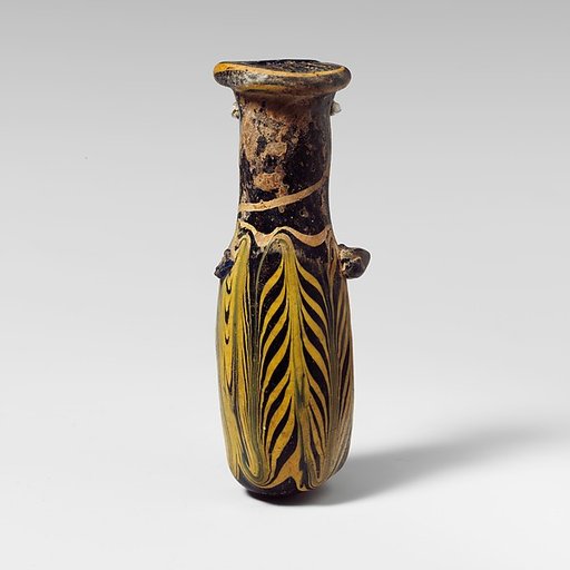 Glass alabastron (perfume bottle)