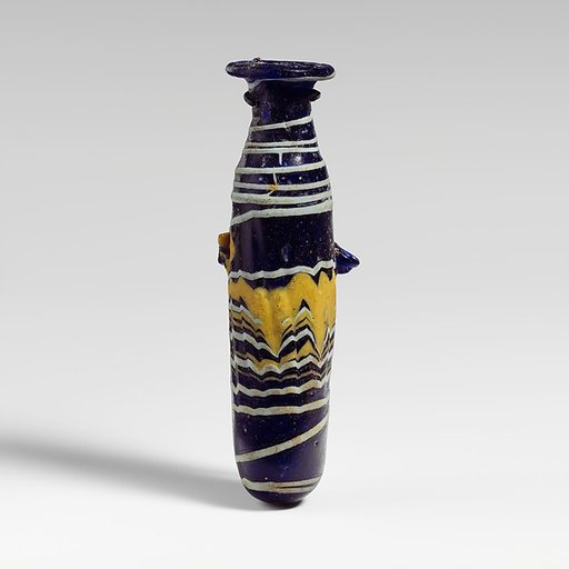 Glass alabastron (perfume bottle)
