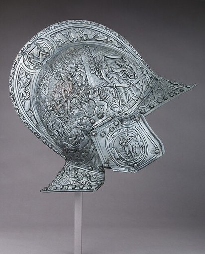 Electrotype Reproduction of a 16th Century Italian Helmet