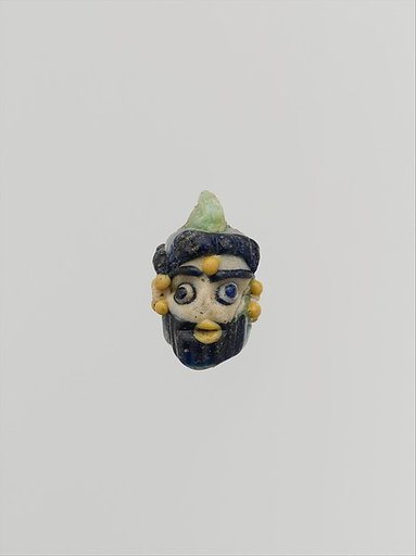 Glass double head pendant