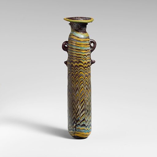 Glass alabastron (perfume bottle)