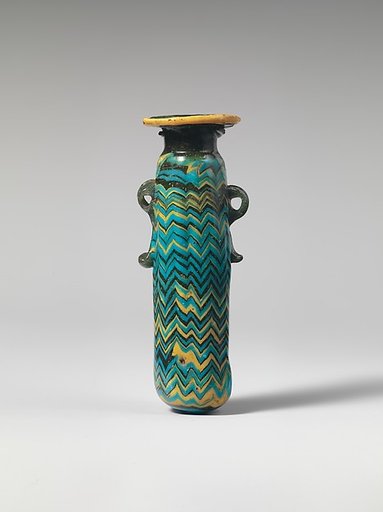 Glass alabastron (perfume bottle)
