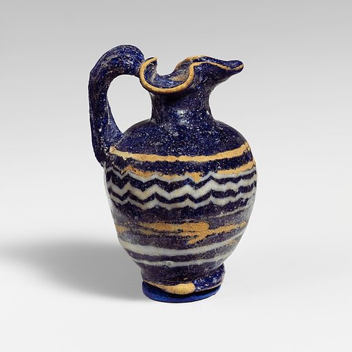 Glass oinochoe (perfume jug)