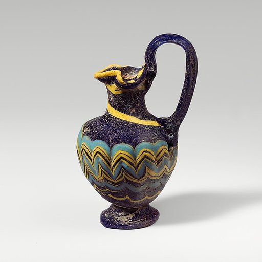 Glass oinochoe (perfume jug)