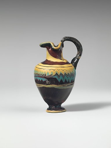Glass oinochoe (perfume jug)