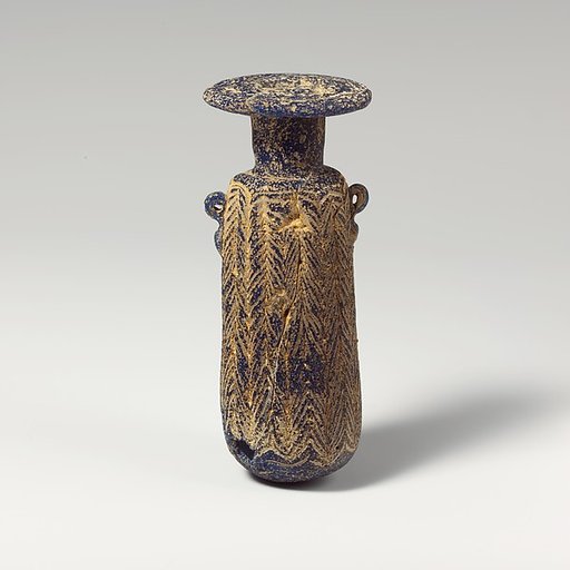 Glass alabastron (perfume bottle)