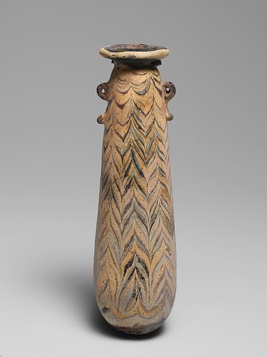 Glass alabastron (perfume bottle)