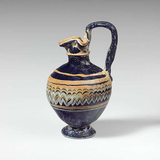 Glass oinochoe (perfume jug)