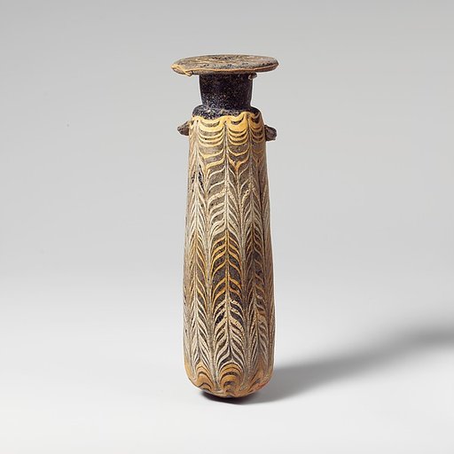 Glass alabastron (perfume bottle)