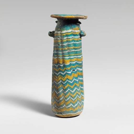 Glass alabastron (perfume bottle)