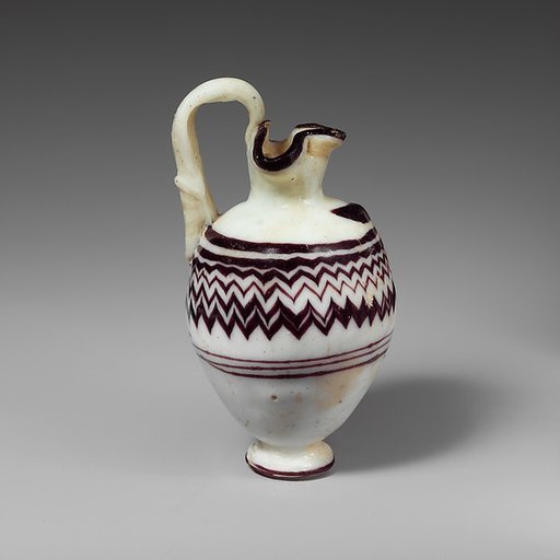 Glass oinochoe (perfume jug)