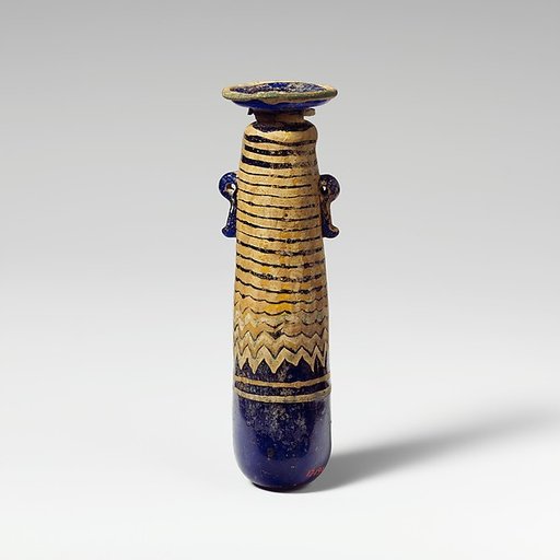 Glass alabastron (perfume bottle)